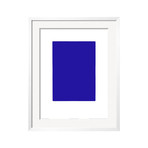 Untitled, Blue Monochrome, c.1961 (IKB73) (White Frame)