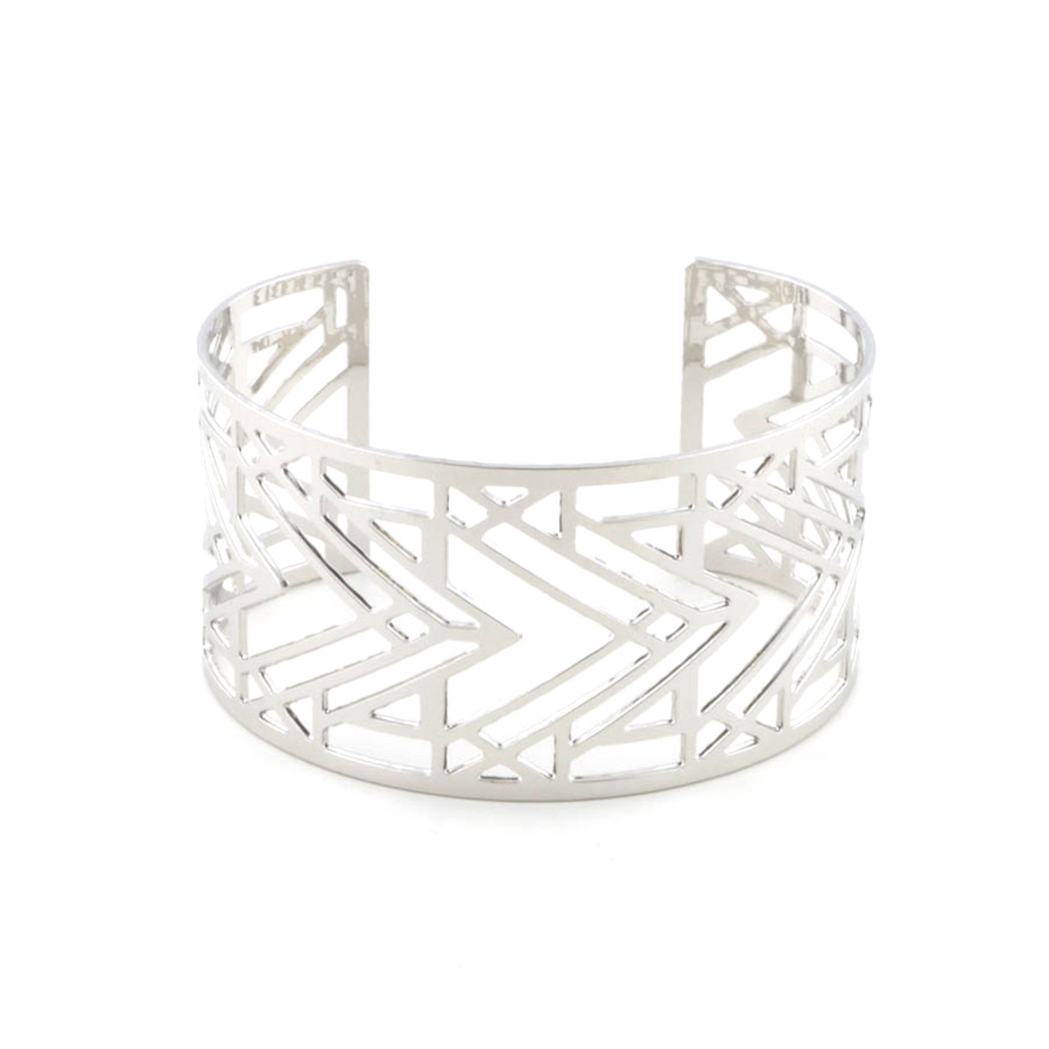 Desert Triangles Cuff Bracelet - Frank Lloyd Wright Jewelry by ChemArt ...