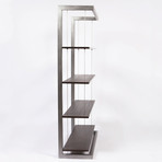 Suspended Bookshelf // Bamboo (48"L x 18"W x 44"H)