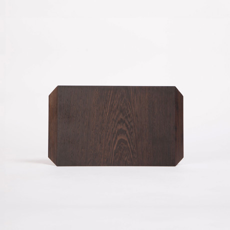 Rhombic Serving Tray + Cutting Board // Wenge (10.5" L x 7" W x 1" H)