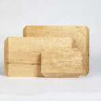 Rhombic Serving Tray + Cutting Board // Birdseye Maple (10.5" L x 7" W x 1" H)