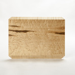 Rhombic Serving Tray + Cutting Board // Birdseye Maple (10.5" L x 7" W x 1" H)