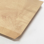 Rhombic Serving Tray + Cutting Board // Maple (10.5" L x 7" W x 1" H)