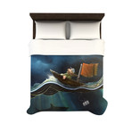 Graham Curran "The Savages" Duvet Cover (Twin: 68" x 88")