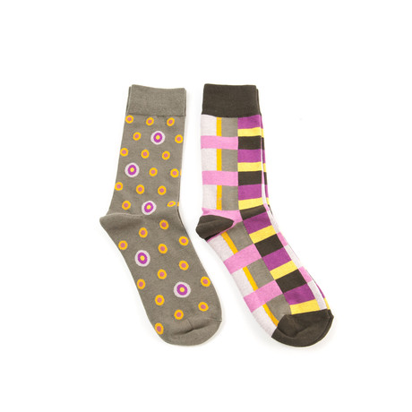 Orbitals // Vineyard Dusk + Color Block // Vineyard Dusk