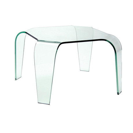 Glass End Table