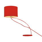 Iron Table Lamp // Red 