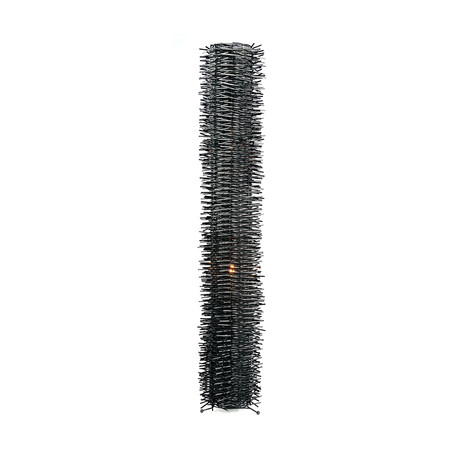 Rattan Sticks Cylinder // Floor Lamp 