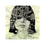 Cambridge // Map Portrait, Limited Print