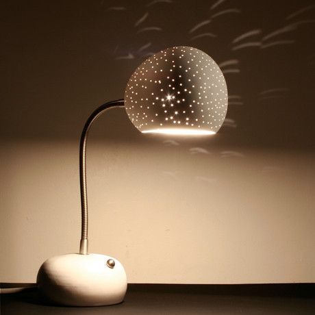 Porcupine Desk Lamp // Dots
