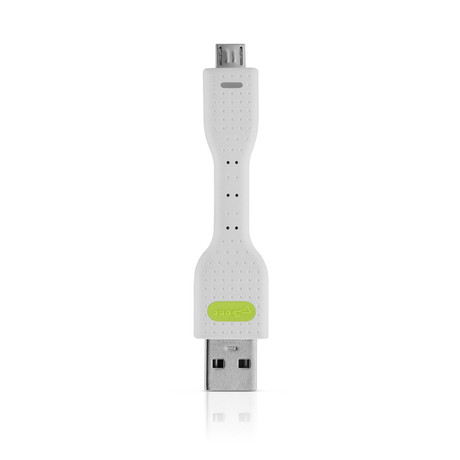 Micro USB Link // Amazon Kindle, PDAs + Cell Phones (White)
