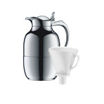 Helena Carafe 2 Piece Set // 1L Stainless Steel