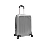 Glacier Expandable Carry-On Spinner Luggage // 21" (Silver)