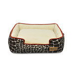 Lounge Bed // Kalahari + Brown (Small (24"L x 19"W x 7"H))