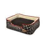 Lounge Bed // Kalahari + Brown (Small (24"L x 19"W x 7"H))