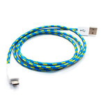 Micro USB Collective Cable (Double Stripe (Red, Blue, Black))
