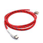 Eastern collective cable micro usb double stripe small