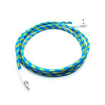 Lightning Collective Cable (Cross Stripe (Blue, Yellow))