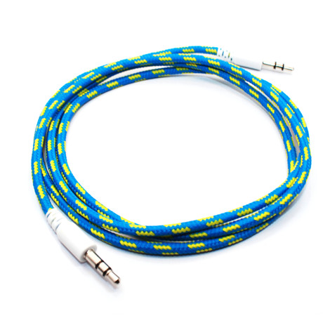 Auxiliary Collective Cable (Double Stripe (Red, Blue, Black))