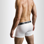 Garçon Model Microfiber Boxer // White (Small)