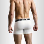 Garçon Model Microfiber Boxer // White (Small)