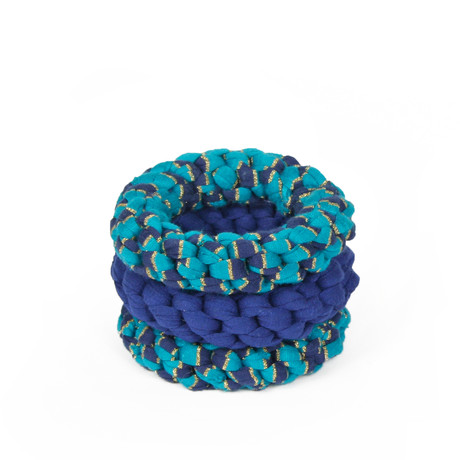 Bracelets (Blue, Turquoise, Gold)