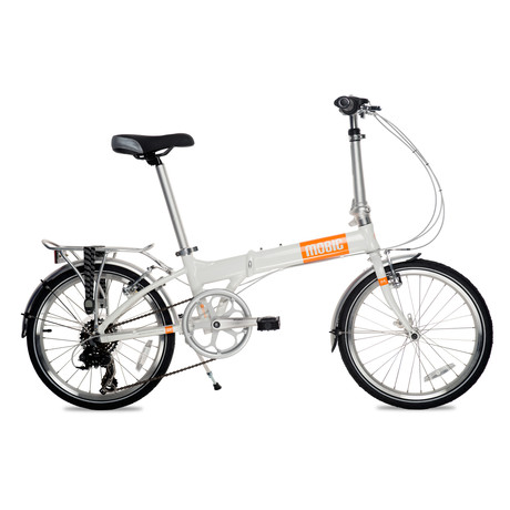 Life X7 Portable Folding Bike // Orange Decals (Orange Decals)