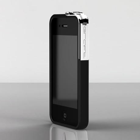 Leverage for iPhone 4/4S // Black,Chrome 