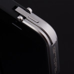 Leverage iPhone 5/5S Case // Black, Matte (Case w/ Credit Card Holder)