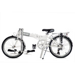 Life X7 Portable Folding Bike // Gray Decals