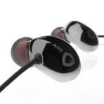 A00 Malleus In-Ear Headphones // Titanium (Silver)