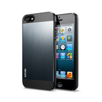 iPhone 5 Saturn Case // Metal Slate