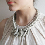 3 Knots Necklace (Mint)