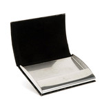 Business Card Holder // Black Vinyl