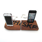 Reclaimed Whiskey Barrel Dock // iPhone 5