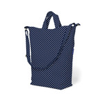 Duck Bag // Navy Dot
