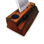 Reclaimed Barnwood Speaker Dock // iPad 3