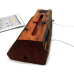 Reclaimed Barnwood Speaker Dock // iPad 3