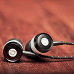 Audiofly AF45 In-Ear Headphone with Mic // White Knight