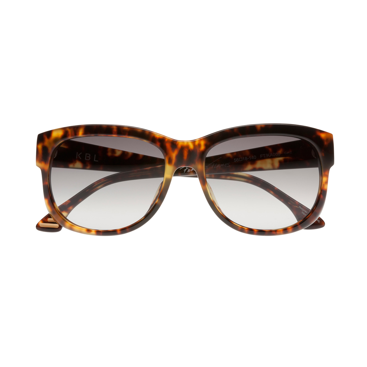 Fearless Flames (FRAME Barcelona Black; LENS Grey Solid) KBL