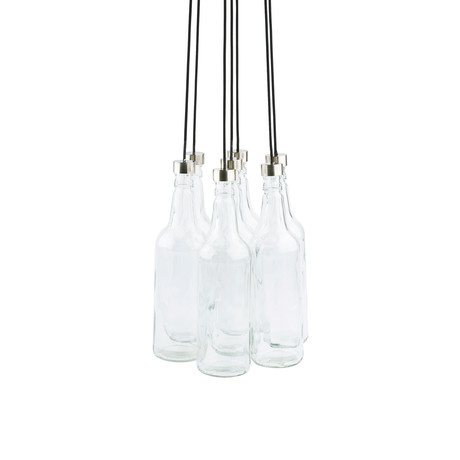 Bottle Glass Bundle Lamp