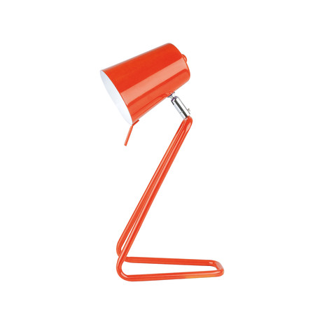 "Z" Table Lamp (Orange)