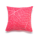 Vein Pillow Cover // Coral (23.62''L x 3.93''W x 11.81''H)