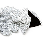 Folding A-Part Origami Throw (62.99''L x .19''W x 47.24''H)
