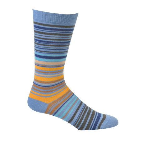 UPC Stripe Sock (Blue)