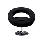 Mia Lounge Chair (Black)