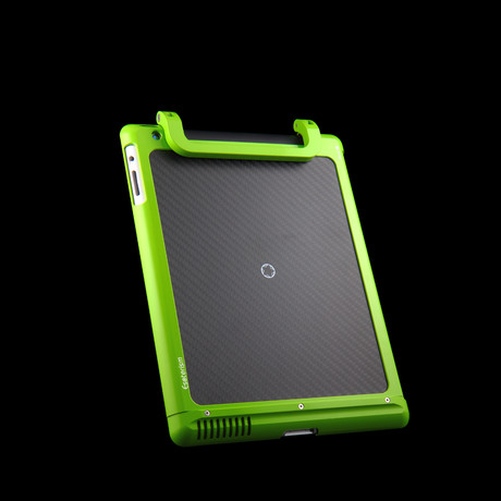 Moat 2 Aluminum Case // iPad 2/3/4 (Neon Hopper)