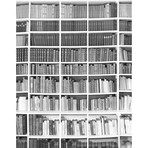 Trompe L'oeil Bibliotheque // Black + White