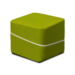 Decatur Square Ottoman (Lime Green)