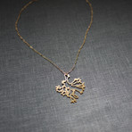 Small Jasmine Necklace (Steel)